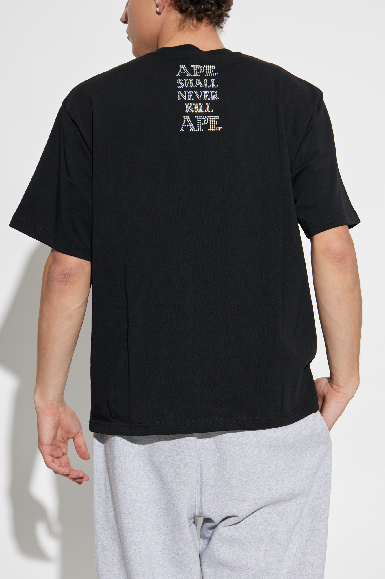 A BATHING APE® T-shirt with logo | Men's | Vitkac